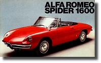 Alfa Romeo Spider 20 Page Brochure 1994 